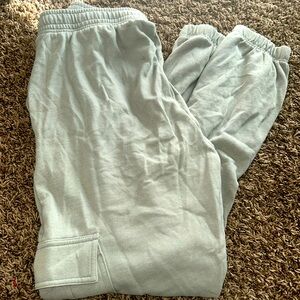 Aeropostalele XS Light green cargo sweats